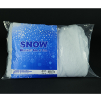 Anna Collection Sneeuwdeken 100 x 100 cm | wit | polyester | 123led huismerk  LCO00056