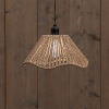 Solar Hanglamp | Naturel | 25 x 12 cm | 3 meter snoer met clip | IP44