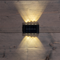 Anna Collection Solar Wandlamp | Warm wit | IP44 | Zwart | 2 stuks  LCO00464