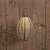 Solar lampion | Marrakesh | Ø 22 cm | Grijs | IP44