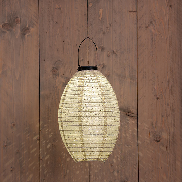 Anna Collection Solar lampion | Marrakesh | Ø 22 cm | Olijfgroen | IP44  LCO00450 - 1