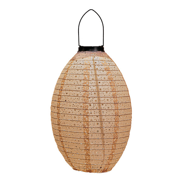 Solar lampion | Marrakesh | Ø 22 cm | Terracotta | IP44 LCO00660 - 1