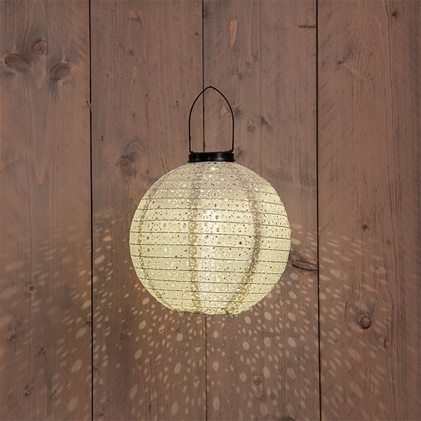 Anna Collection Solar lampion | Marrakesh | Ø 25.5 cm | Olijfgroen | IP44  LCO00456 - 1