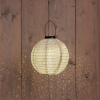Solar lampion | Marrakesh | Ø 25.5 cm | Olijfgroen | IP44