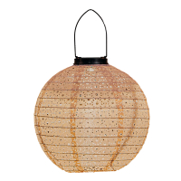 Solar lampion | Marrakesh | Ø 25 cm | Terracotta | IP44 LCO00661