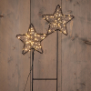 Tuinsteker kerst | Sterren | 25.5 x 63 cm | Extra warm wit | 104 lampjes LCO00757 - 1