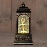 Waterlantaarn op batterijen | Ballerina | Glitterwater | 9 x 20.5 cm | Warm wit LCO00835