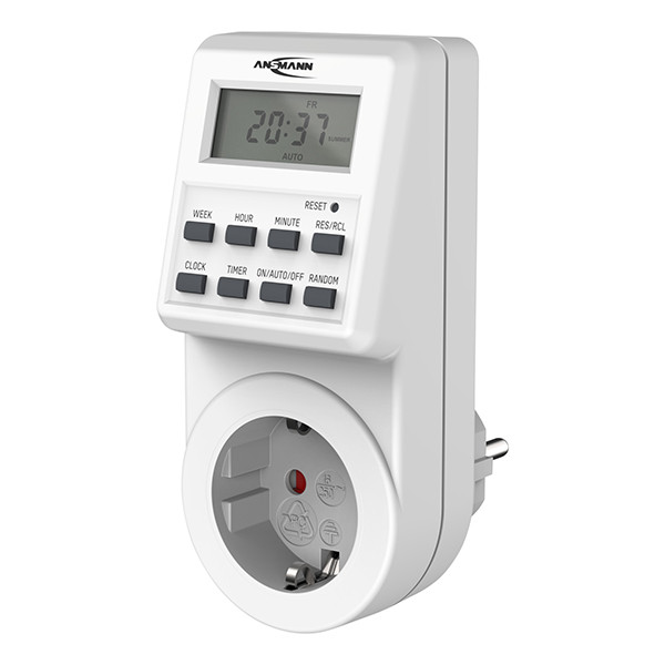 Ansmann Digitale tijdschakelaar | Max. 3680W | Wit  LAN00064 - 1