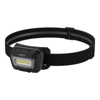 Ansmann LED hoofdlamp  | USB-C | 300 lumen | IP65 | Zwart  LAN00085