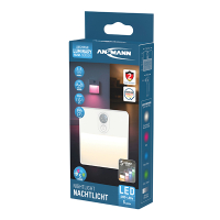 Ansmann LED nachtlamp met sensor | 3000K | Wit LAN00105