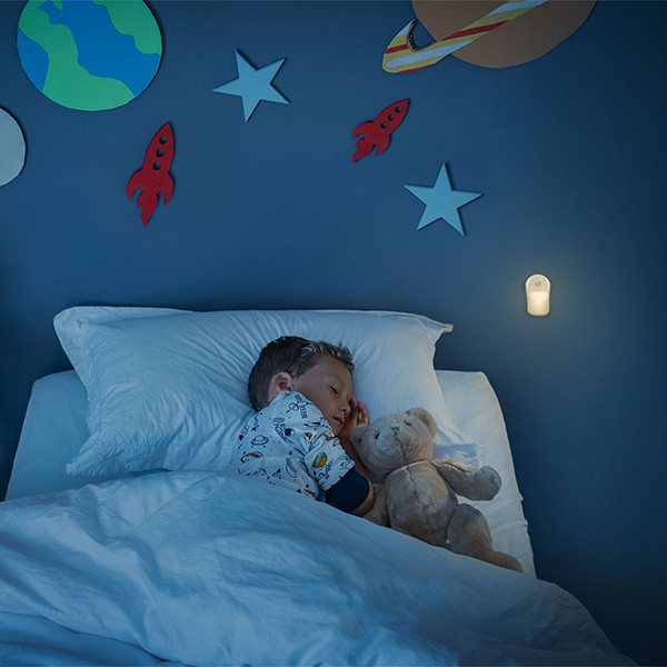 Ansmann LED nachtlampje op batterijen met sensor | 3x AAA | Max. 3680W | Wit  LAN00081 - 6