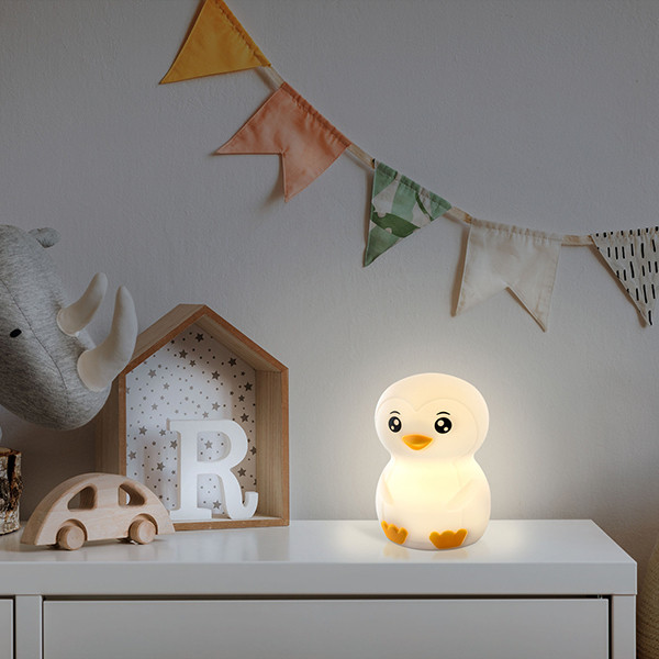 Ansmann LED nachtlampje pinguïn | USB-C | Wit  LAN00078 - 5