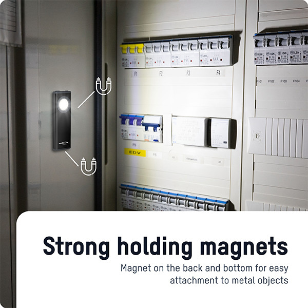 Ansmann LED zaklamp op batterijen | 650 lumen | Max. 35 meter | IP20 | Zwart LAN00111 - 5