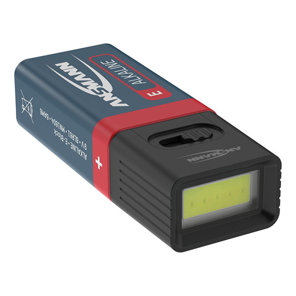 Ansmann LED zaklamp op batterijen | E-Block | 60 lumen | IP20 | Zwart LAN00097 - 2