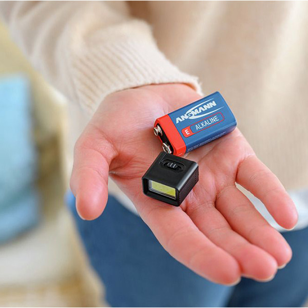 Ansmann LED zaklamp op batterijen | E-Block | 60 lumen | IP20 | Zwart LAN00097 - 8