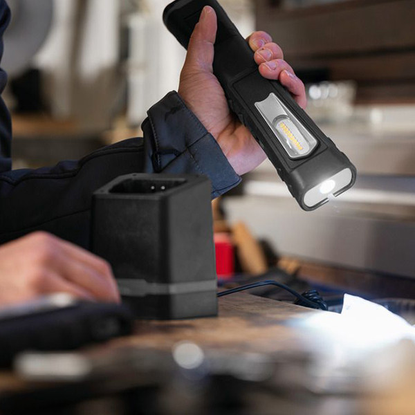 Ansmann LED zaklamp op batterijen | Li-ion | 1000 lumen | IP54 | Zwart LAN00095 - 8