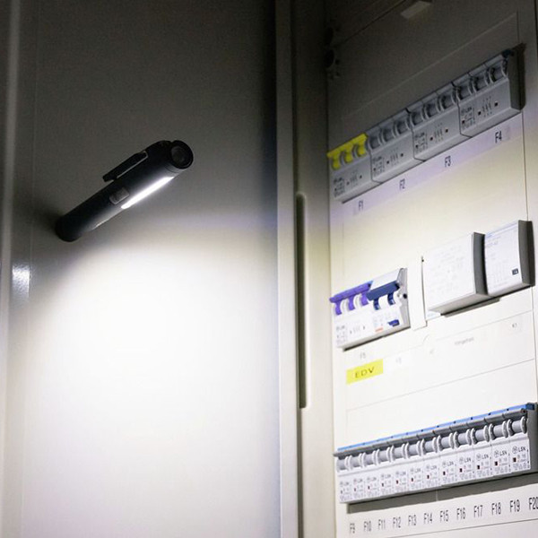 Ansmann LED zaklamp op batterijen | Li-ion | 600 lumen | IP20 | Zwart LAN00098 - 6