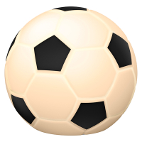 Ansmann Lamp in voetbalvorm | Oplaadbaar | Multicolor | Nachtlamp functie LAN00115