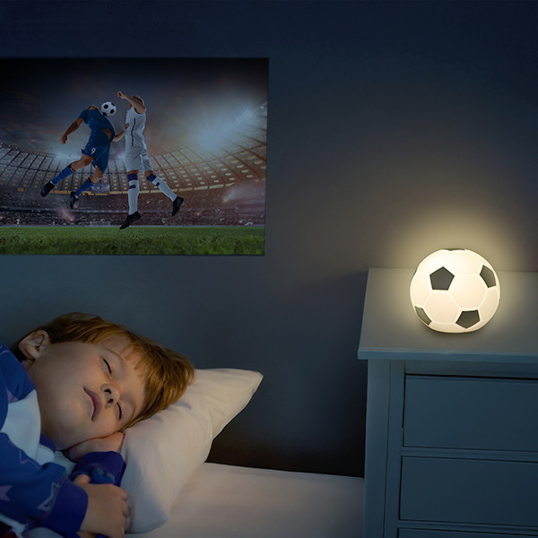 Ansmann Lamp in voetbalvorm | Oplaadbaar | Multicolor | Nachtlamp functie LAN00115 - 6