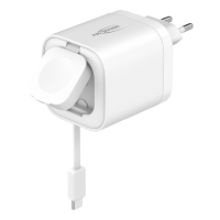 Ansmann USB lader 65W | USB-A, USB-C, Draadloos | Geschikt voor Nederland | Wit LAN00110