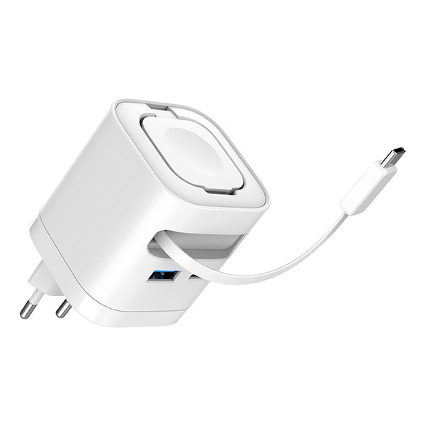 Ansmann USB lader 65W | USB-A, USB-C, Draadloos | Geschikt voor Nederland | Wit LAN00110 - 3