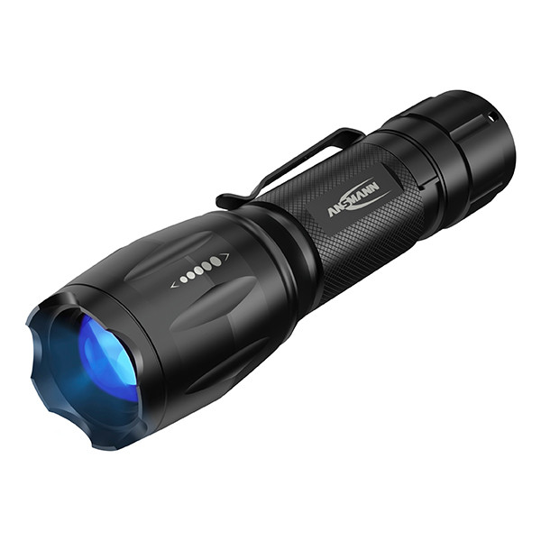 Ansmann UV en LED zaklamp op batterijen | 3x AAA | 90 lumen | Zwart/blauw  LAN00075 - 2