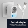Ansmann adapterstekker 20W | Type F, USB-C, USB-A | Geschikt voor Nederland | Wit LAN00107 - 2