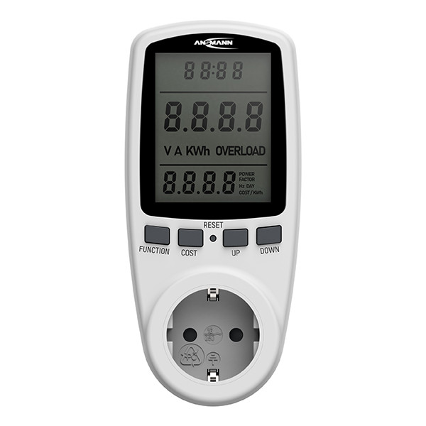 Ansmann energiemeter | Max. 3680W | Wit  LAN00062 - 2