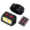 Ansmann hoofdlamp op batterijen | HD200B | 3x AAA | 185 lumen | IP44 | Zwart  LAN00001 - 4