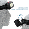 Ansmann hoofdlamp op batterijen | HD200B | 3x AAA | 185 lumen | IP44 | Zwart  LAN00001 - 7