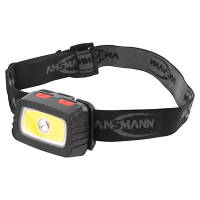 Ansmann hoofdlamp op batterijen | HD200B | 3x AAA | 185 lumen | IP44 | Zwart  LAN00001