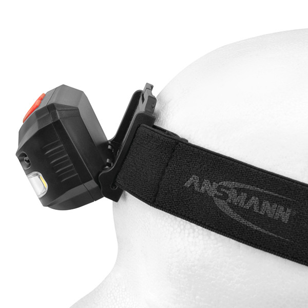Ansmann hoofdlamp oplaadbaar | HD250RS | 250 lumen | IP54 | Zwart  LAN00005 - 7