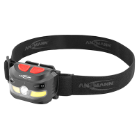 Ansmann hoofdlamp oplaadbaar | HD250RS | 250 lumen | IP54 | Zwart  LAN00005