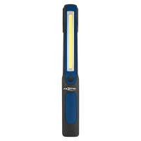 Ansmann inspectielamp op batterijen | WL250B slim | 4x AA | 215 lumen | IP44 | Zwart/Blauw  LAN00009