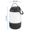 Ansmann mini camping lantaarn | 3x AAA | 220 lumen | IP44 | Zwart  LAN00047 - 5