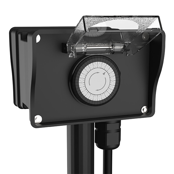 Ansmann outdoor tijdschakelaar | Max. 3680W | Groen  LAN00067 - 2