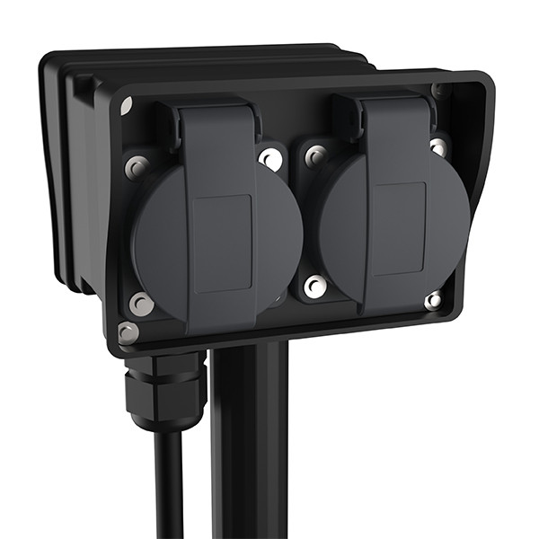 Ansmann outdoor tijdschakelaar | Max. 3680W | Groen  LAN00067 - 3