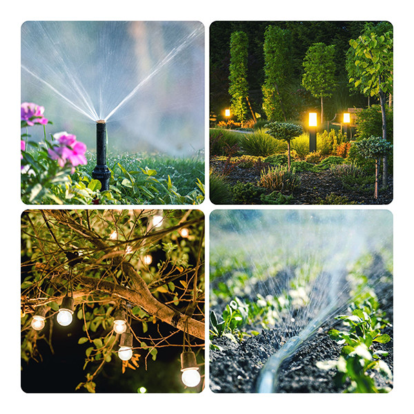 Ansmann outdoor tijdschakelaar | Max. 3680W | Groen  LAN00067 - 5