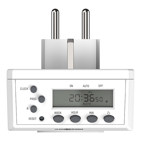 Ansmann tijdschakelaar | Max. 3680W | Wit  LAN00066 - 3