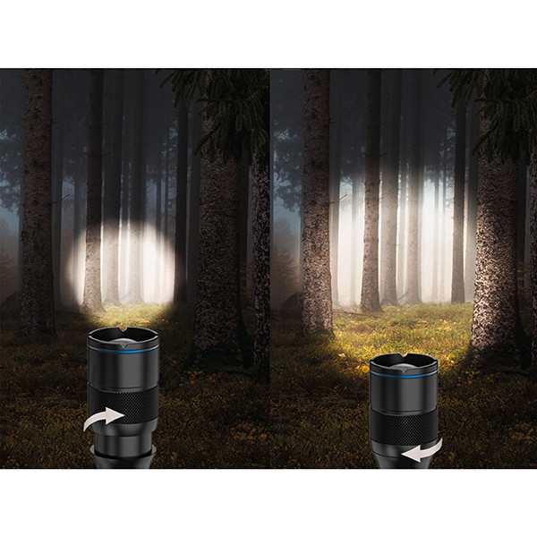 Ansmann zaklamp op batterijen | Adventure TA500BF | 3x AAA | 470 lumen | IP44 | Zwart LAN00116 - 3