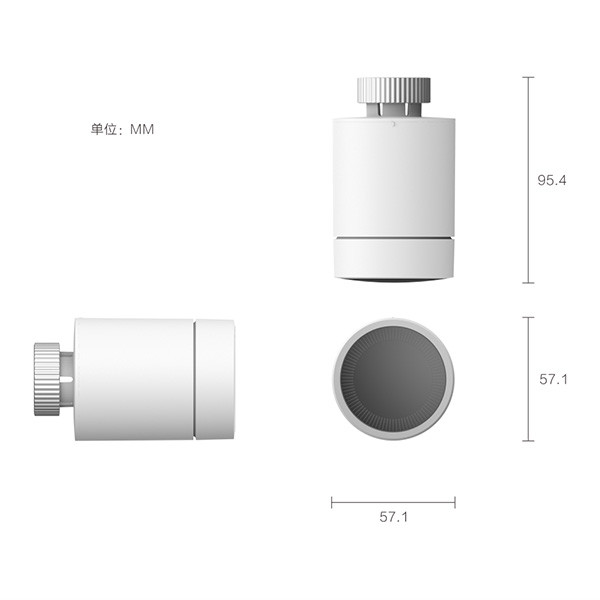 Aqara Radiatorknop E1 | Zigbee | Wit  LAQ00036 - 2