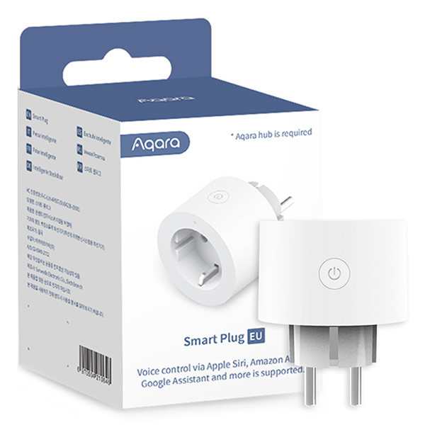 Aqara Smart Plug met energiemeter | Max. 2300W | Zigbee | Wit  LAQ00012 - 1