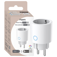 Aqara Smart plug | inclusief energiemeter | Max. 3680W | Thread/Zigbee | IP20 | Wit LAQ00118