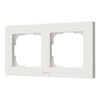 Aqara Switch Frame H2 2-gang | Wit