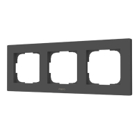 Aqara Switch Frame H2 3-voudig | Grijs