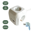 Stekkerblok 5-voudig | 1.4 meter | Incl. USB-A en USB-C | Wit LBR00014 - 4