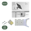 Stekkerblok 5-voudig | 1.4 meter | Incl. USB-A en USB-C | Wit LBR00014 - 5