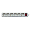Stekkerdoos 6-voudig met schakelaar | 1.4 meter | Wit LBR00030 - 1