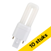 Aanbieding: 10x Bailey LED PL lamp | G23 | 4000K | 280 lumen | 2W (5W) LBA00353 - 1