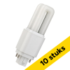 Aanbieding: 10x Bailey LED PL lamp | G24q | 3000K | 580 lumen | 5W (10W) LBA00323 - 1